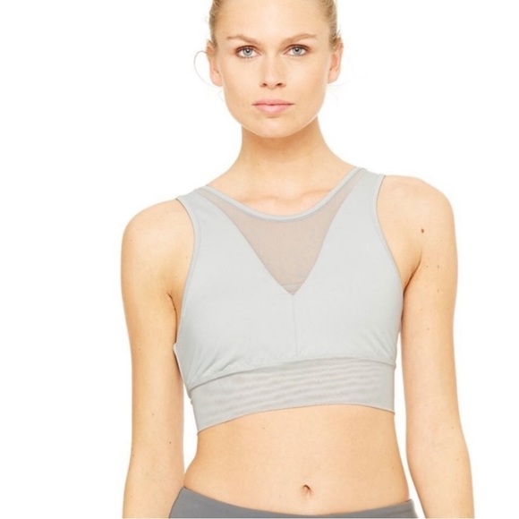 ALO YOGA JUBILEE BRA COLOR DUSK SIZE XS - Picture 1 of 11